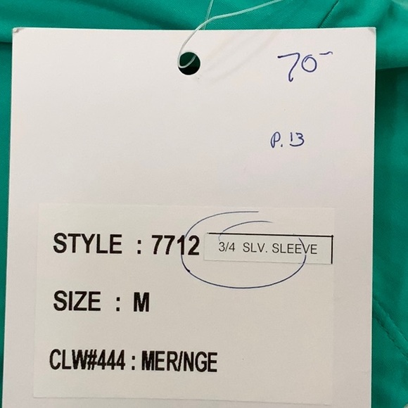 Spyder CYCLING 3/4 SLV TOP - Green - Picture 12 of 16